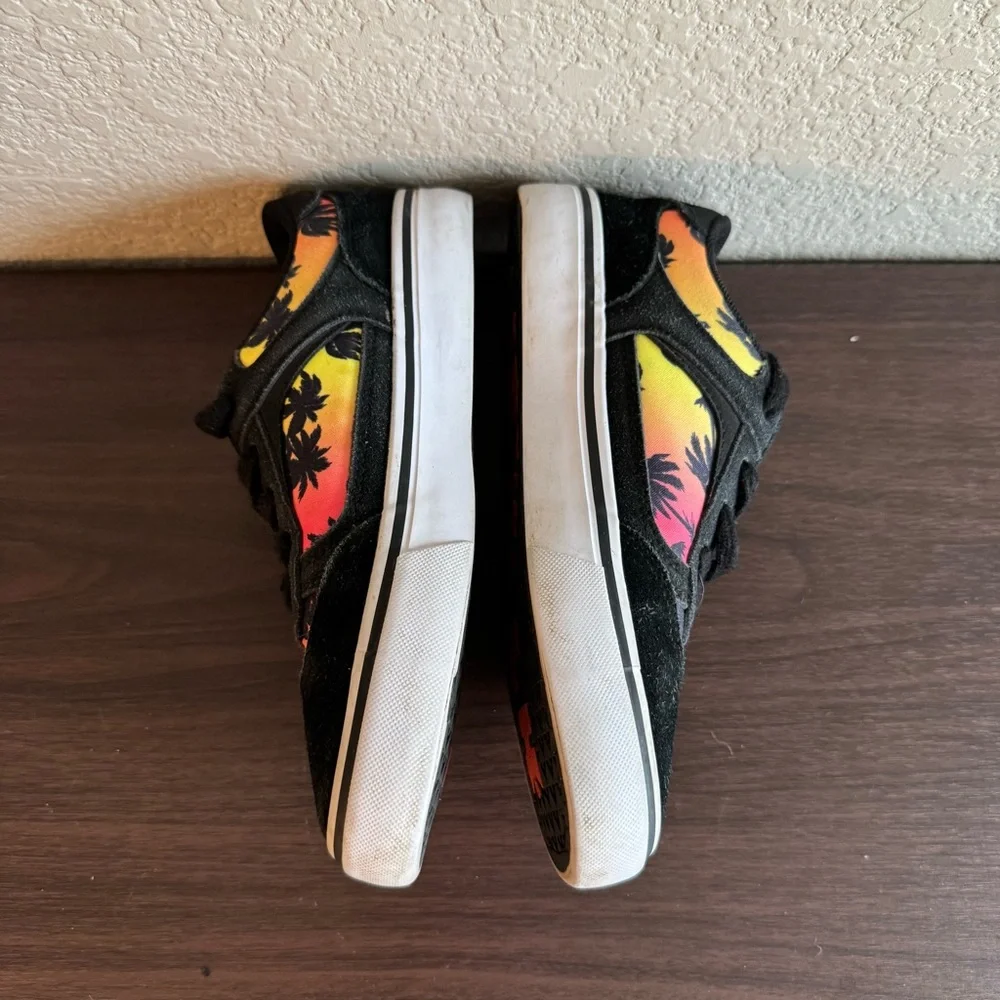 Airwalk Palm Tree Sneakers Black Skate Shoes Streetwear Casual‎ Shoes